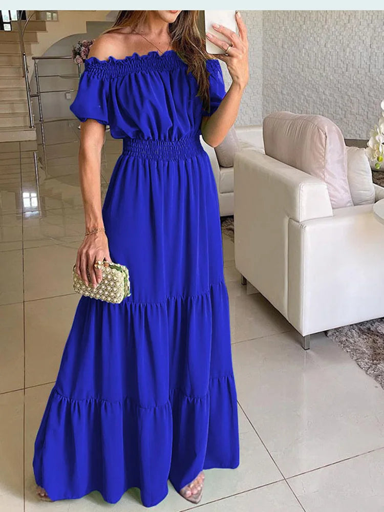 Elegante vestido de verano