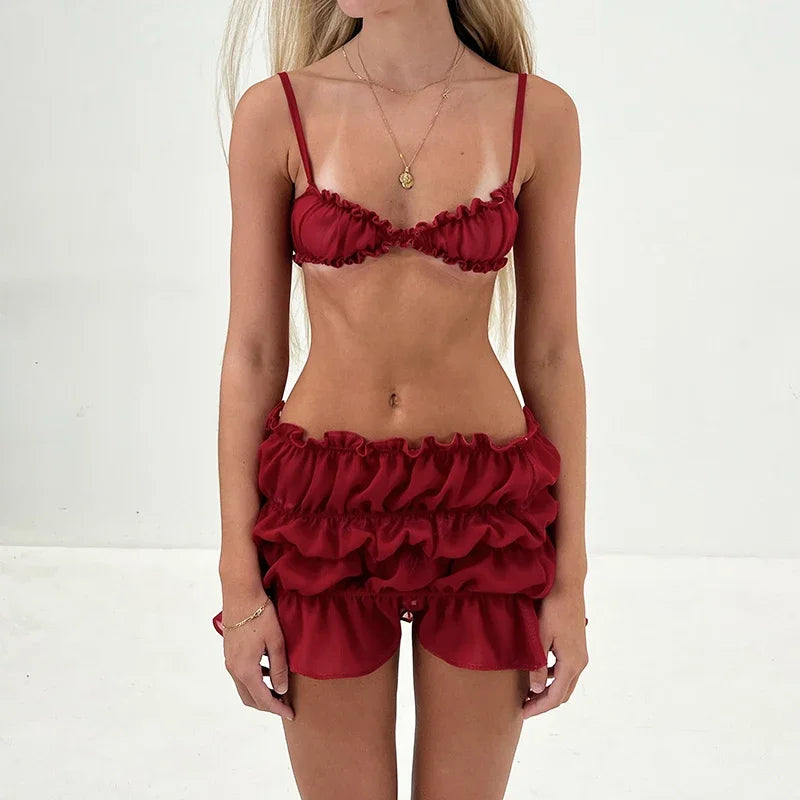 Elegante conjunto de dos piezas