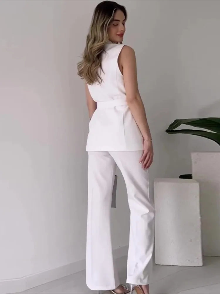 Elegante conjunto de 2 piezas para mujer