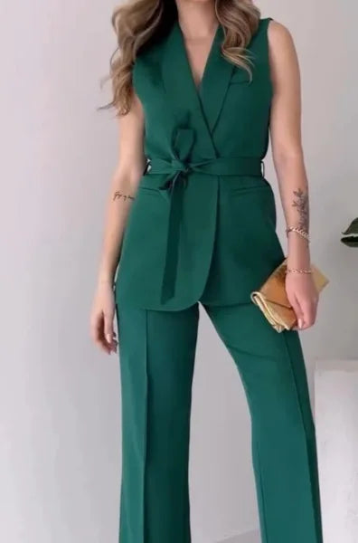 Elegante conjunto de 2 piezas para mujer