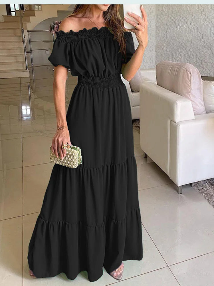 Elegante vestido de verano