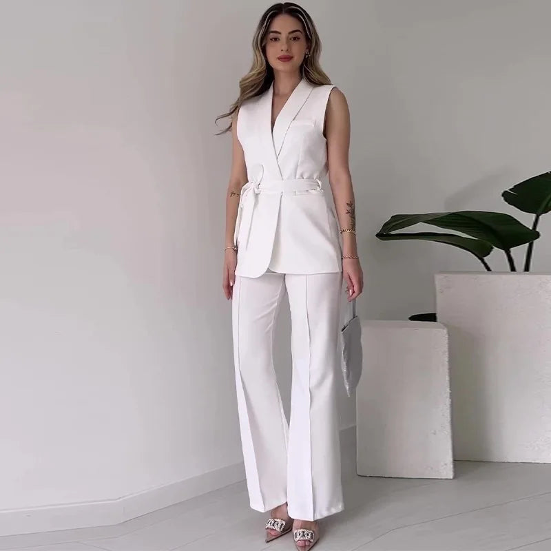 Elegante conjunto de 2 piezas para mujer
