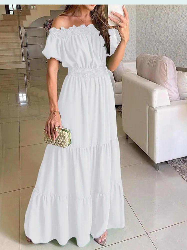 Elegante vestido de verano