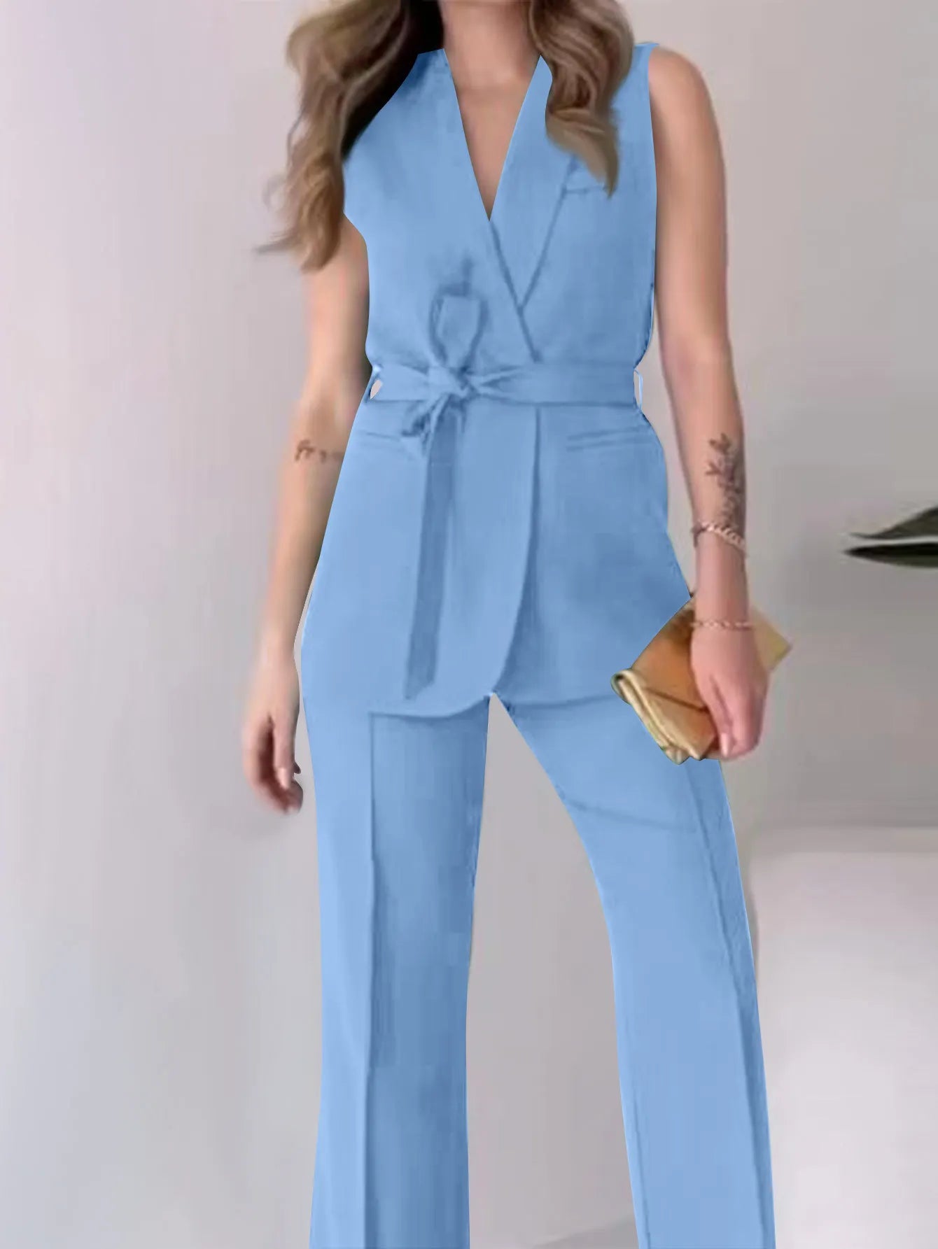 Elegante conjunto de 2 piezas para mujer