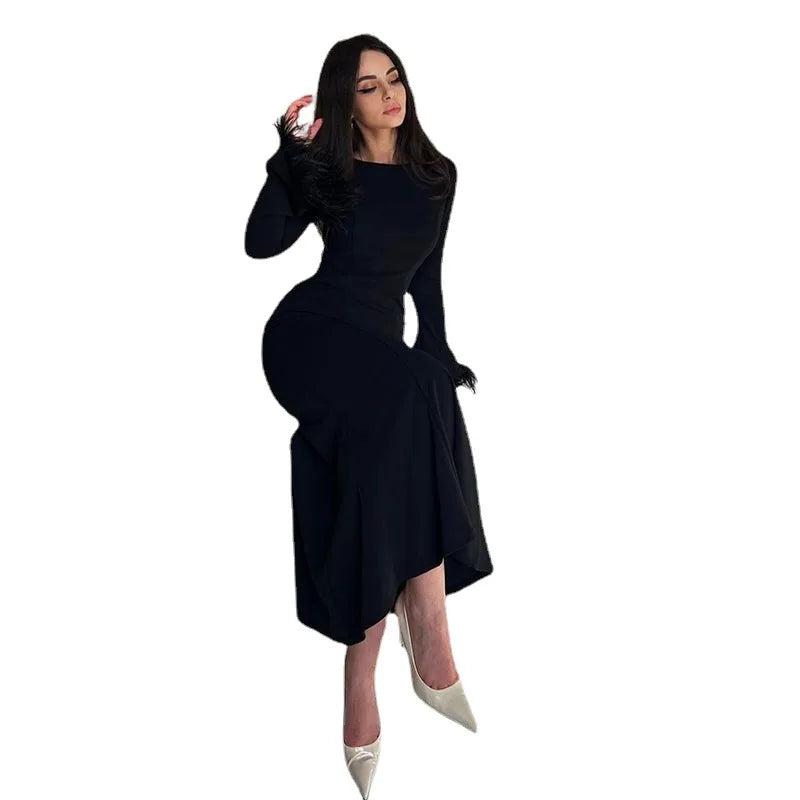 Elegante vestido negro
