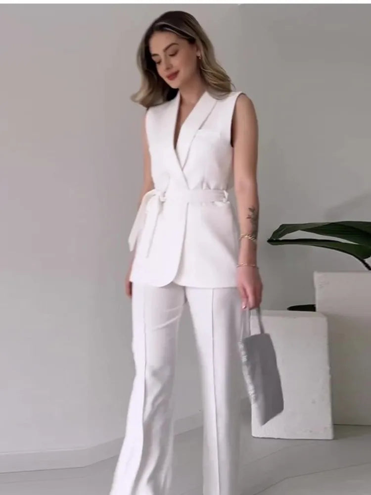 Elegante conjunto de 2 piezas para mujer