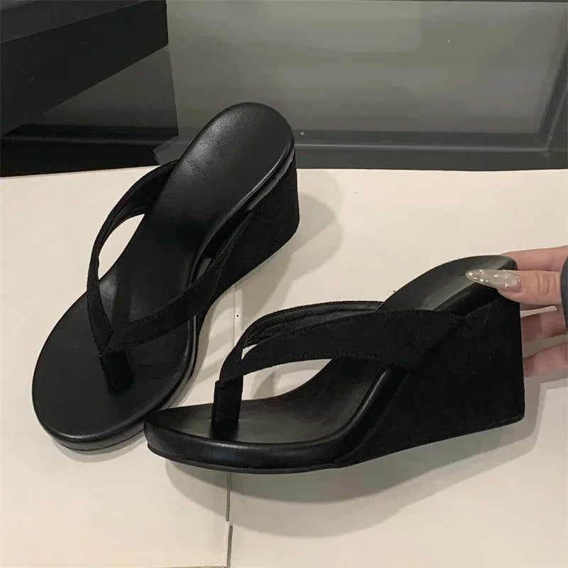 Chanclas con plataforma verano 2025