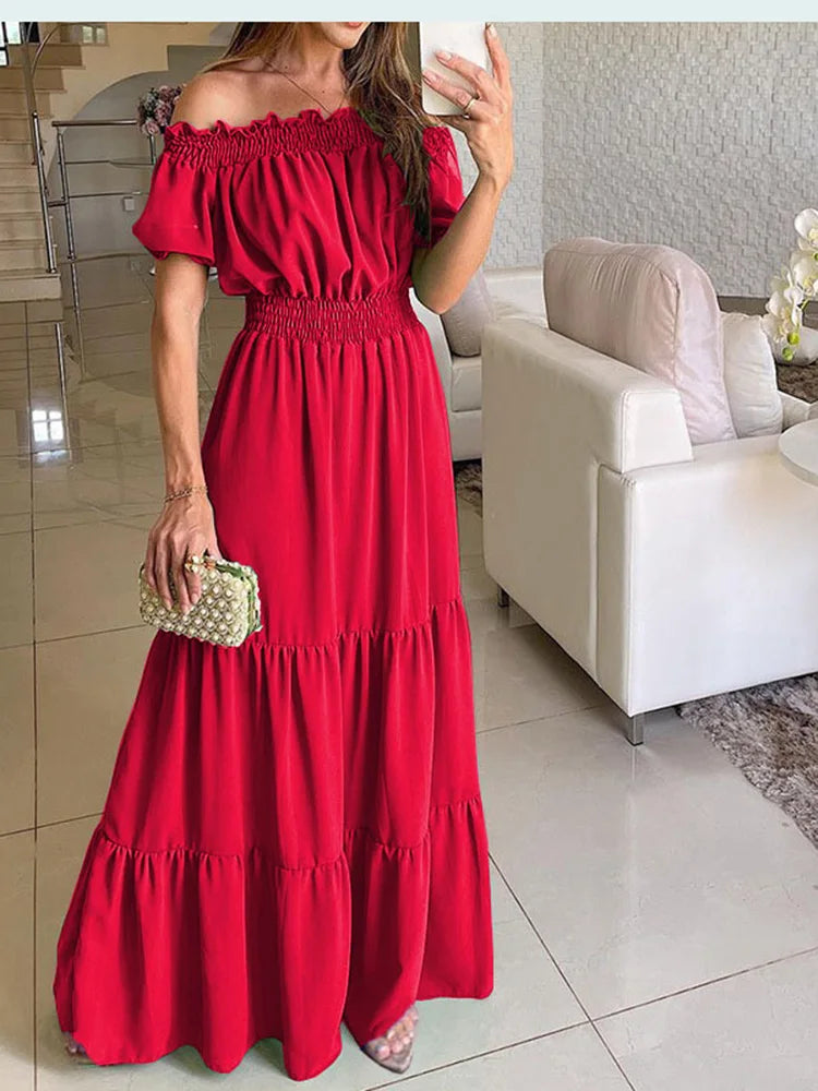 Elegante vestido de verano