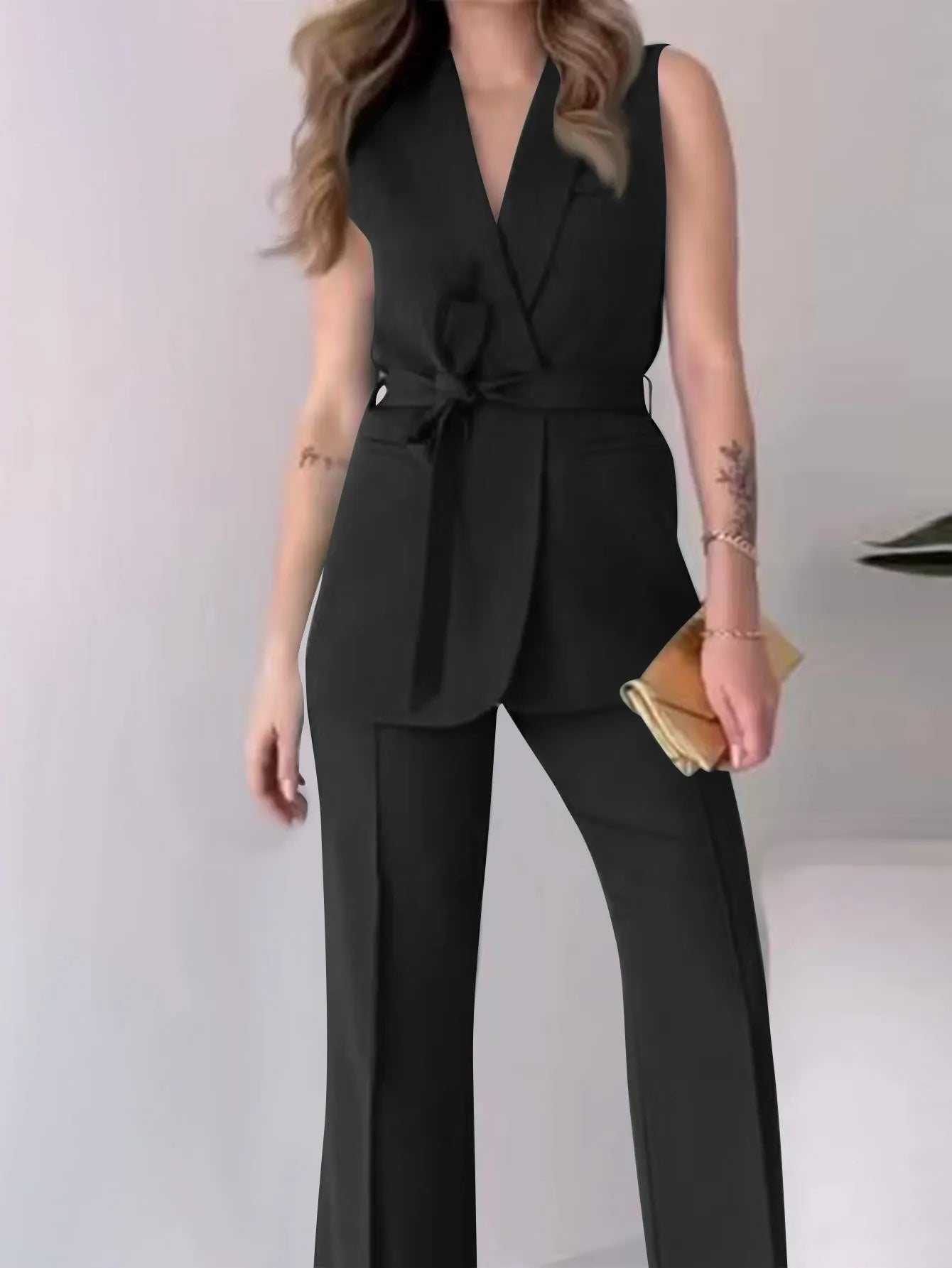 Elegante conjunto de 2 piezas para mujer
