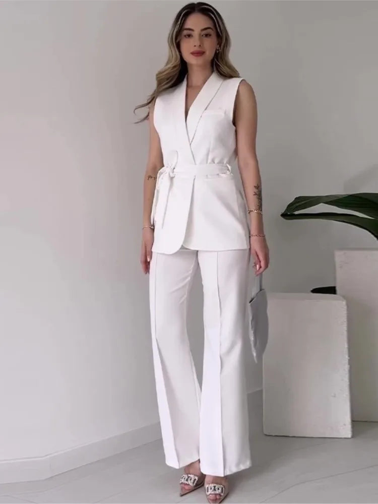 Elegante conjunto de 2 piezas para mujer
